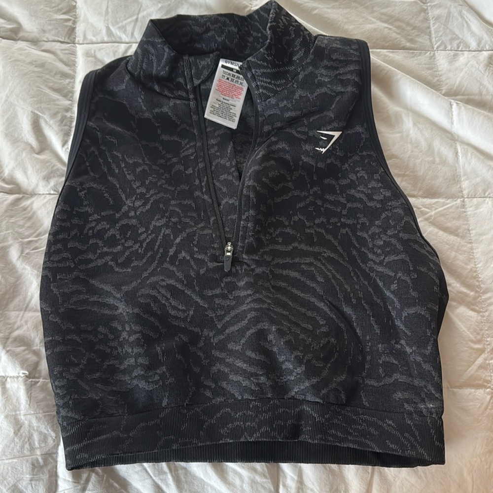 Gymshark Zip Up Top